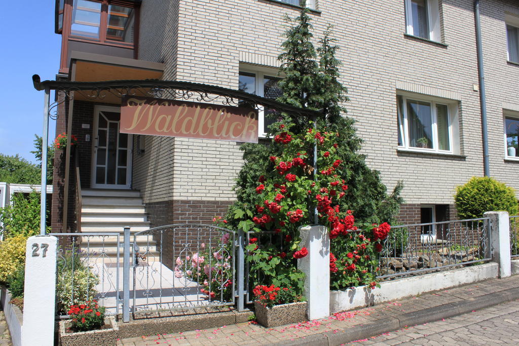 Hotel Ferienquartier Waldblick Lügde Esterno foto